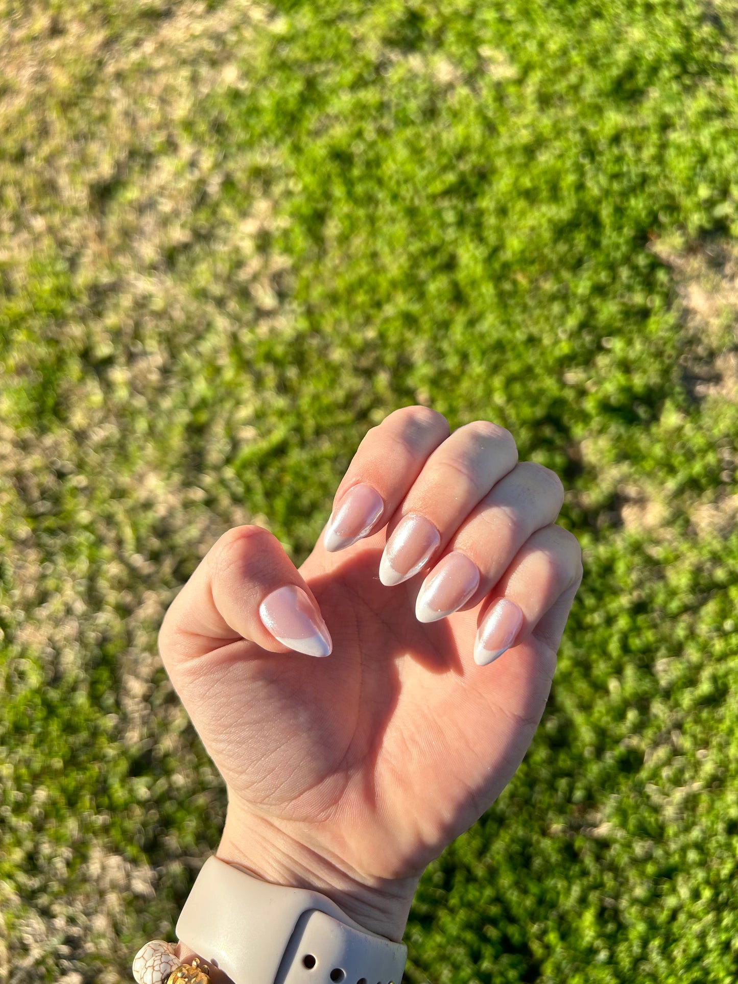 Chrome French Tips